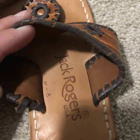 Original Jack Rogers leather sandals - Picture 3 of 5